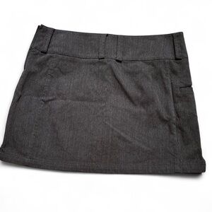 Icebreaker Charcoal Gray Mini Skirt - Women's